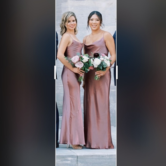 Park & fifth co Belmont dress in Mauve - Picture 3 of 4